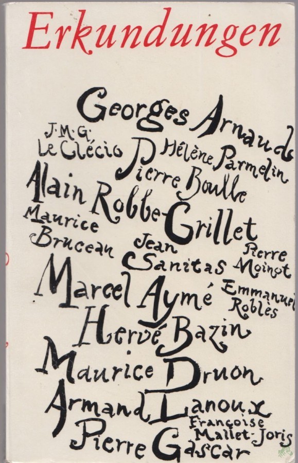 Artikelbild 1 des Artikels “Erkundungen Teil: 22 französische Erzähler / [Hrsg. von Klaus Möckel] “