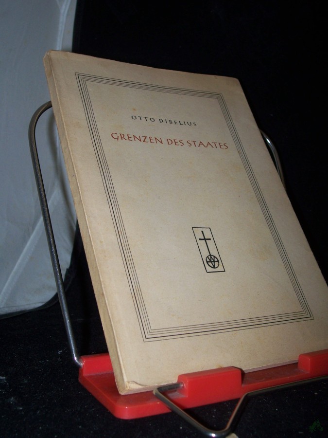 Artikelbild 1 des Artikels “Grenzen des Staates / Otto Dibelius “