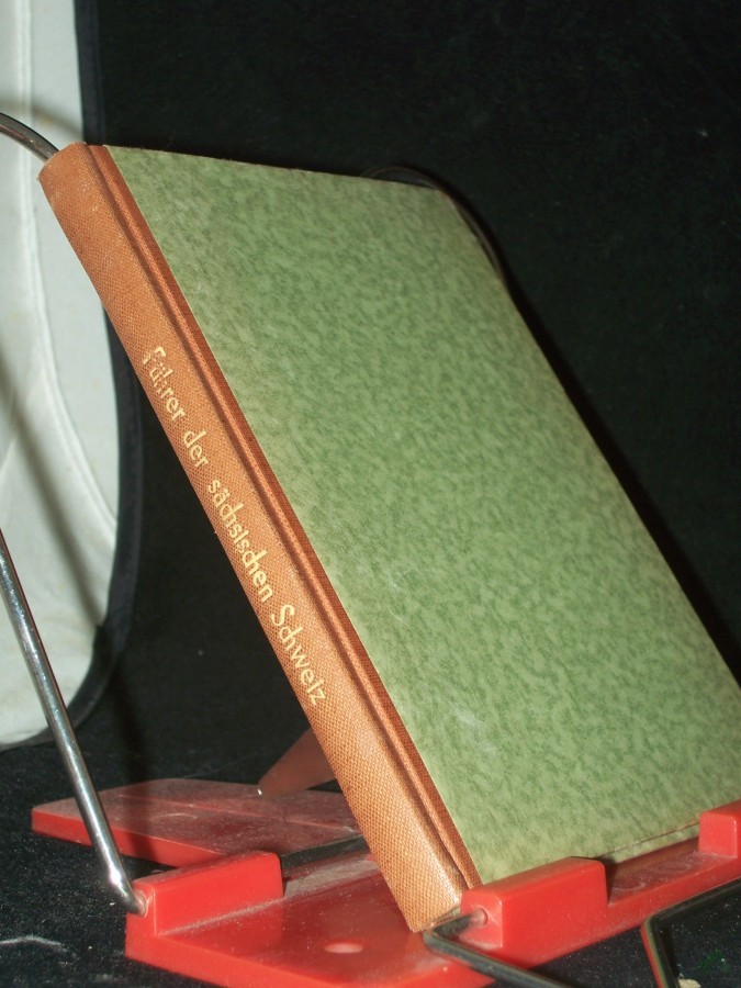 Product image 1 of the product “Rudolph Wagners Führer und Karte der Sächsischen Schweiz für Touristen und Sommerfrischler. ”