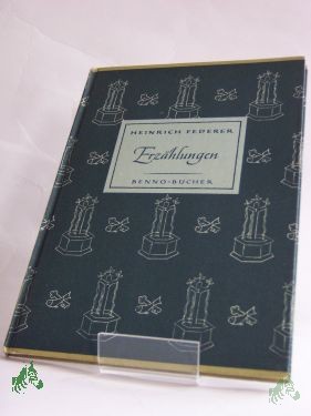 Artikelbild 1 des Artikels “Erzählungen / Heinrich Federer “