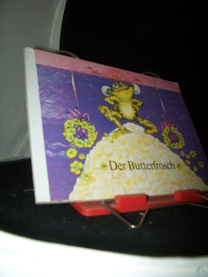 Artikelbild 1 des Artikels “Der Butterfrosch / [Illustrationen: Regine G.-Heinecke ; Text: Manfred Hinrich, frei nach einer Anekdote] “