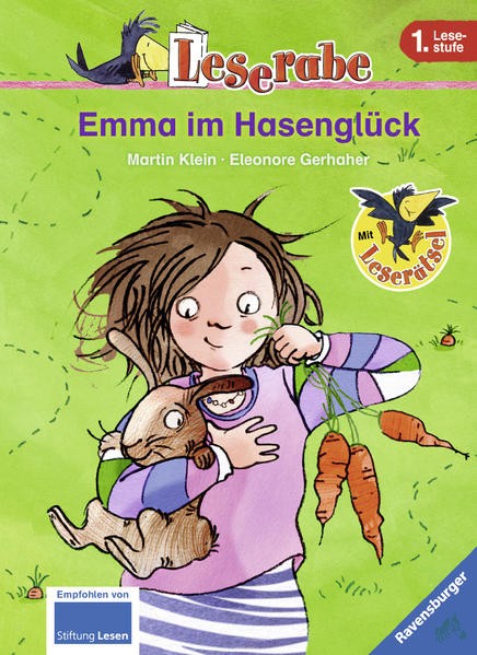 Product image 1 of the product “Emma im Hasenglück : [mit Leserätsel] / Martin Klein. Mit Bildern von Eleonore Gerhaher ”