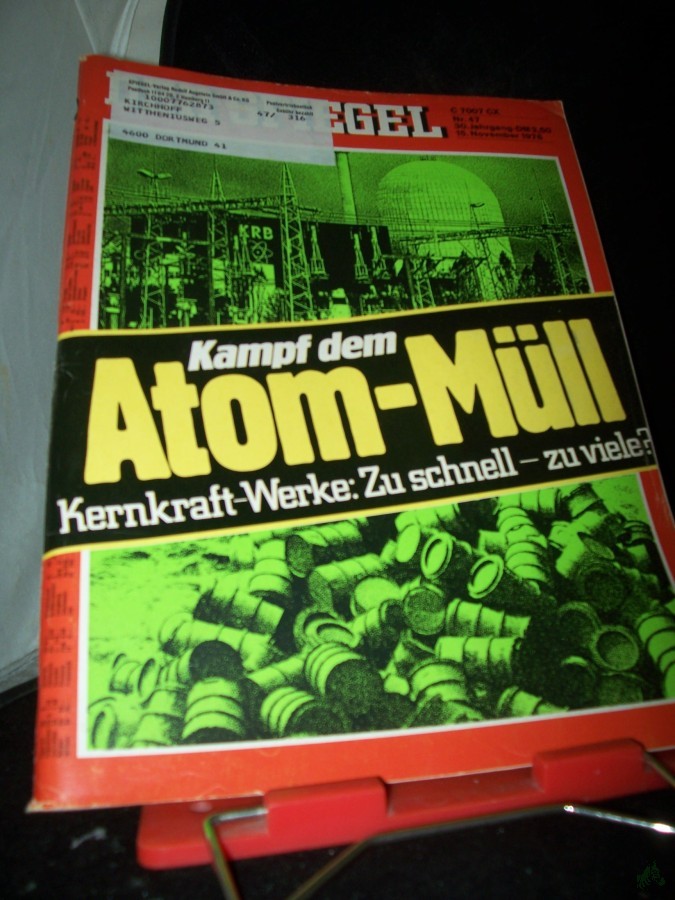 Product image 1 of the product “47/1976 Kampf um den Atom Müll ”