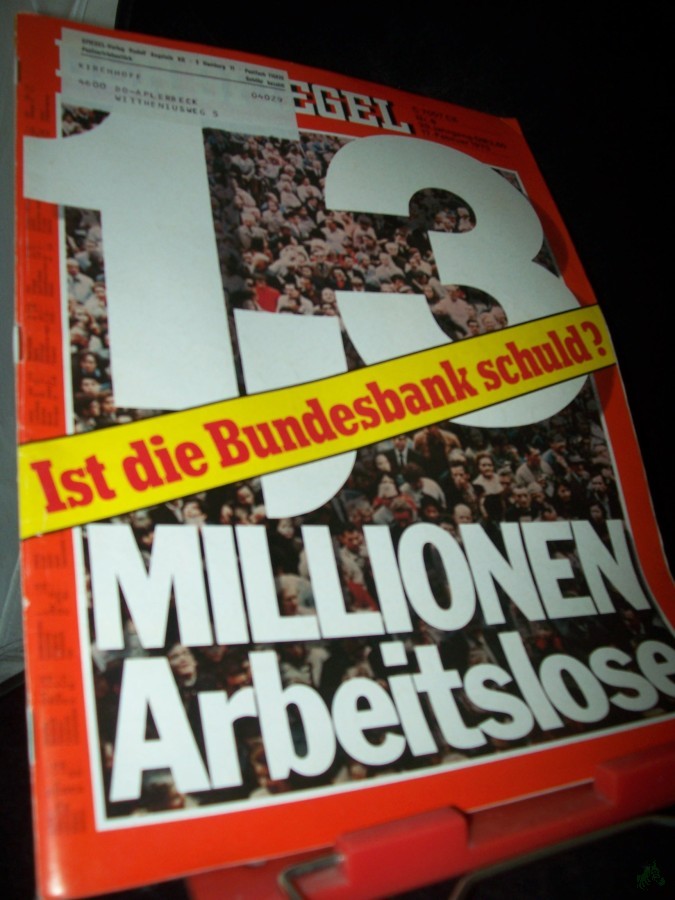 Product image 1 of the product “8/1975 1,3 Millionen Arbeitslose ”