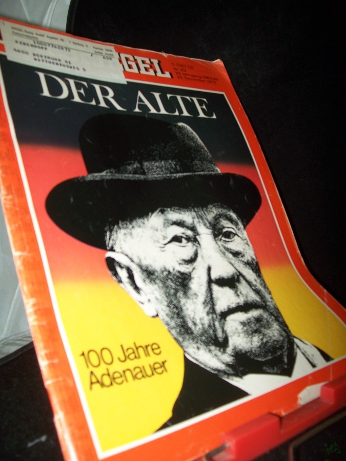 Artikelbild 1 des Artikels “53/1975 Der Alte 100 Jahre Adenauer “