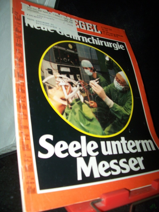 Artikelbild 1 des Artikels “33/1975 Seele unterm Messer “