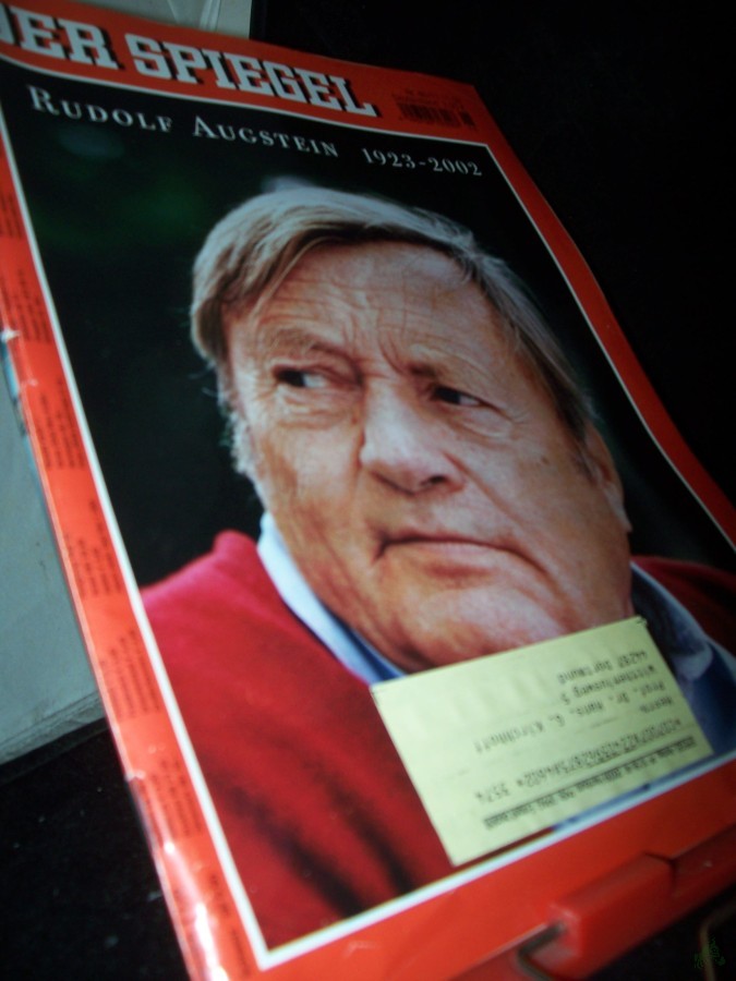 Artikelbild 1 des Artikels “46/2002 Rudolf Augstein 1923-2002 “