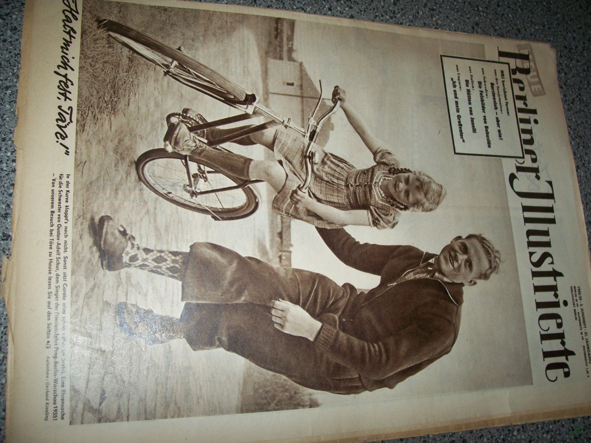 Artikelbild 1 des Artikels “25/1955 HALT MICH FEST TÄVE BERICHT ÜBER EINEN BESUCH BEI TÄVE ZU HAUSE “