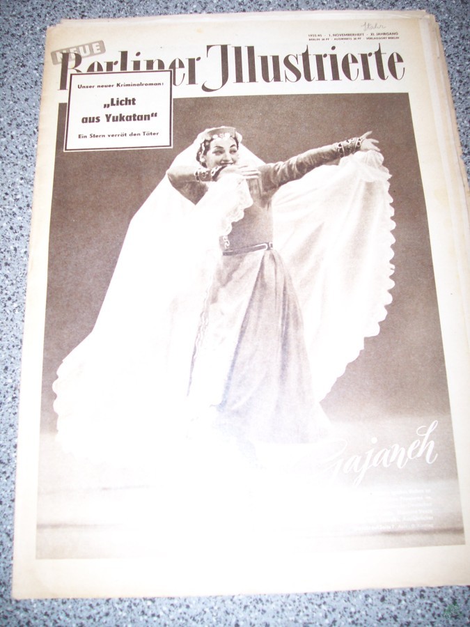 Artikelbild 1 des Artikels “45/1955 TITELBILD UND BERICHT ÜBER ELEONORE VESCO “