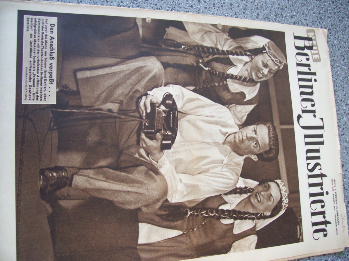 Artikelbild 1 des Artikels “16/1953 DEN ANSCHLUSS VERPASST BERICHT ÜBER DIE AUFFÜHRUNG 