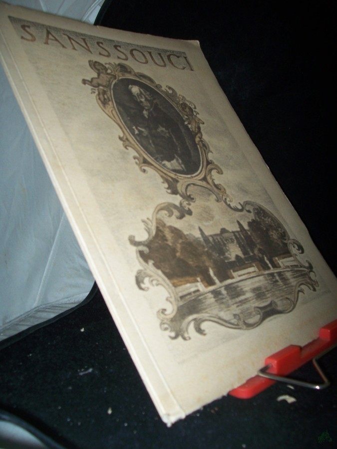 Product image 1 of the product “Sanssouci in Bild und Wort : Aquarelle / von Hermann Pohl. [Eingedr.] Zeichn. von Moritz Pathe. Text von Günther Macketanz ”