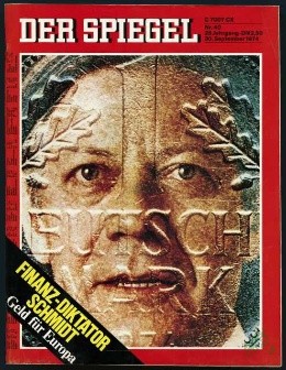 Artikelbild 1 des Artikels “40/1974 FINANZ-DIKTATOR SCHMIDT 39/1974 “