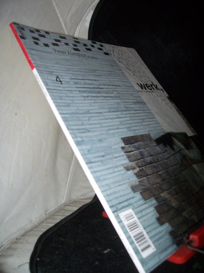 Artikelbild 1 des Artikels “4/2008 Peter Zumthor “