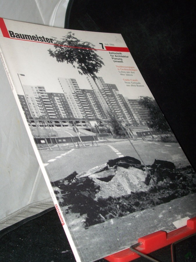 Product image 1 of the product “7/1988 Nachbesserungen in Großsiedlungen ”