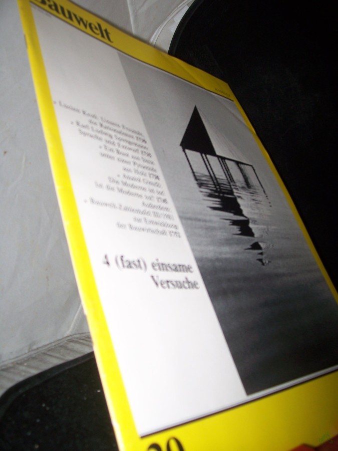 Artikelbild 1 des Artikels “39/1981 4 (fast) einsame Versuche “