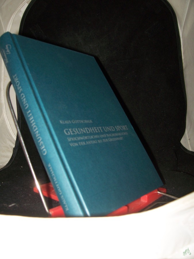 Artikelbild 1 des Artikels “Gesundheit und Sport : Sprichwörtliches und Nachdenkliches von der Antike bis zur Gegenwart / Klaus Gottschalk “