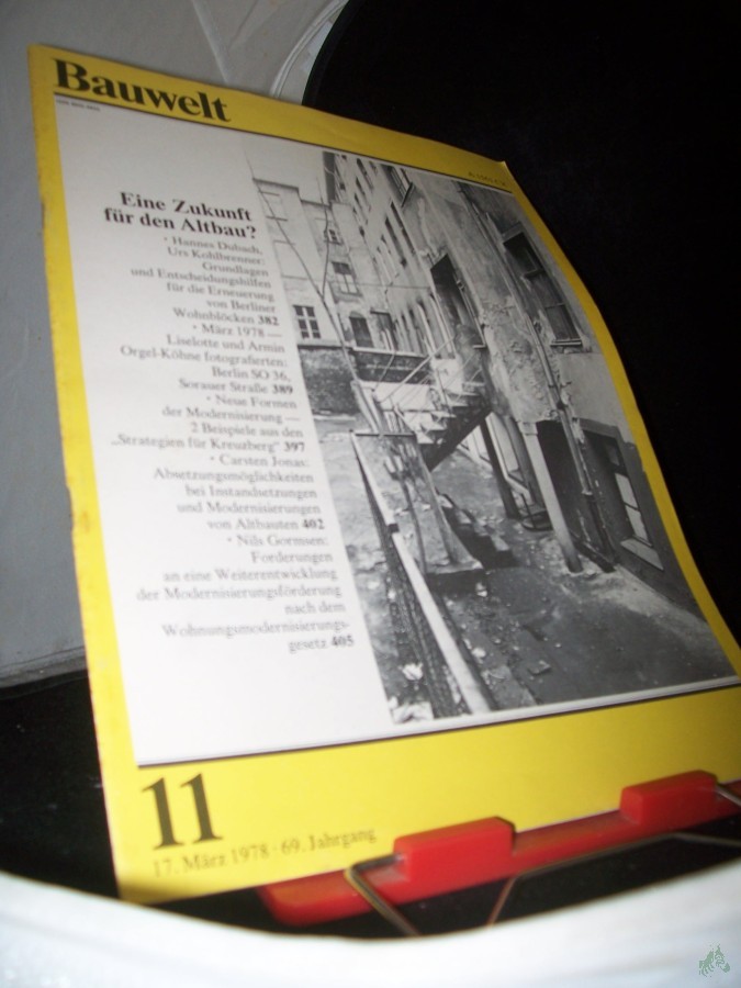 Artikelbild 1 des Artikels “11/1978 Eine Zukunft für den Altbau “