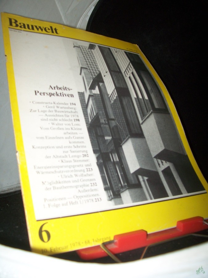 Artikelbild 1 des Artikels “6/1978 Arbeitsperspektiven “