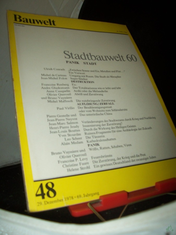 Artikelbild 1 des Artikels “48/1978 Panik Stadt “