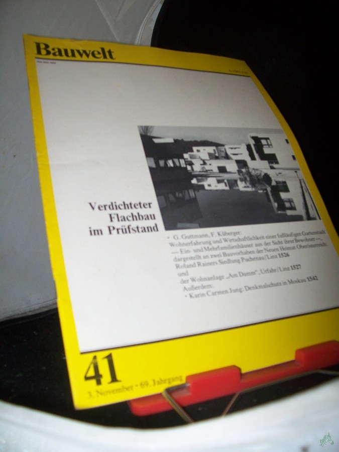 Artikelbild 1 des Artikels “41/1978 verdichteter Flachbau im prüfstand “