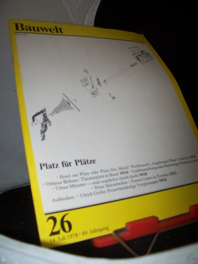 Artikelbild 1 des Artikels “26/1978 Platz für Plätze “