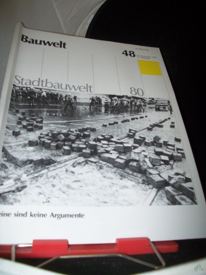 Artikelbild 1 des Artikels “48/1983 Steine sind keine Argumente “