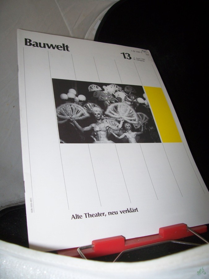 Artikelbild 1 des Artikels “13/1985 Alte Theater neu verklärt “
