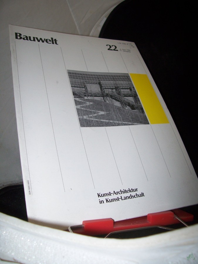 Artikelbild 1 des Artikels “22/1986 Kunst Architektur in Kunst Landschaft “