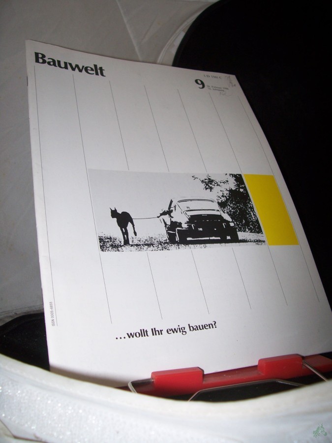 Artikelbild 1 des Artikels “9/1986...wollt ihr ewig bauen? “