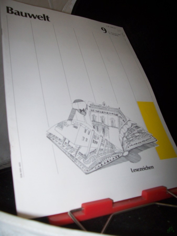 Artikelbild 1 des Artikels “9/1987 Lesezeichen “