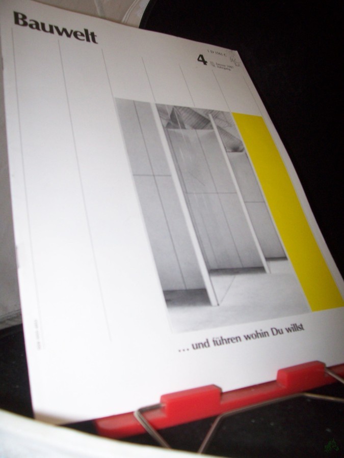 Artikelbild 1 des Artikels “4/1987...und führen wohin du willst “