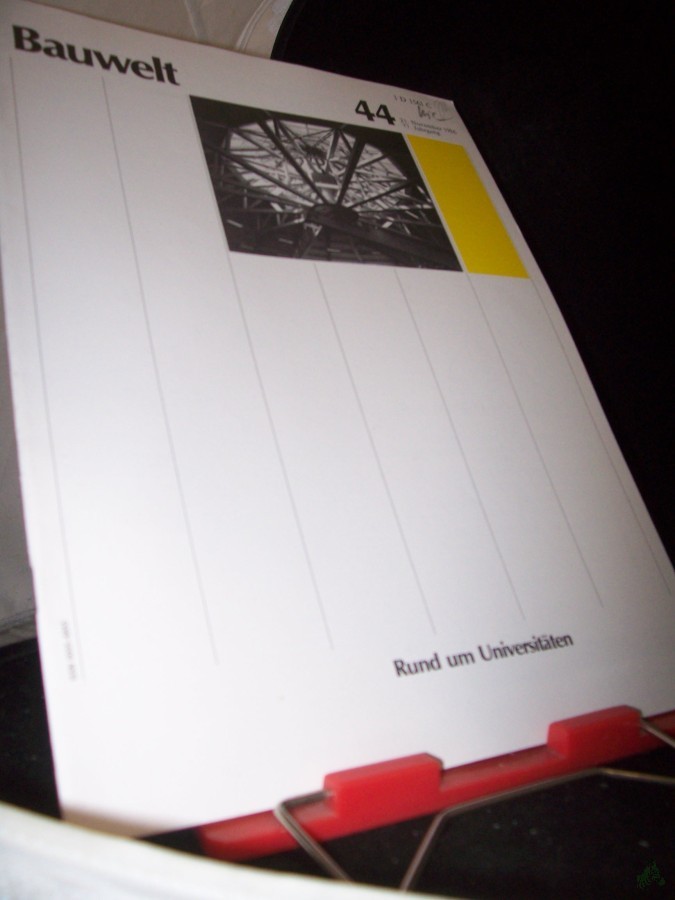 Artikelbild 1 des Artikels “44/1986 Rund um Universitäten “