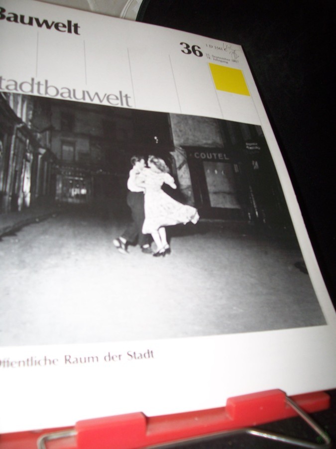 Artikelbild 1 des Artikels “36/1987 der öffentliche Raum der Stadt “