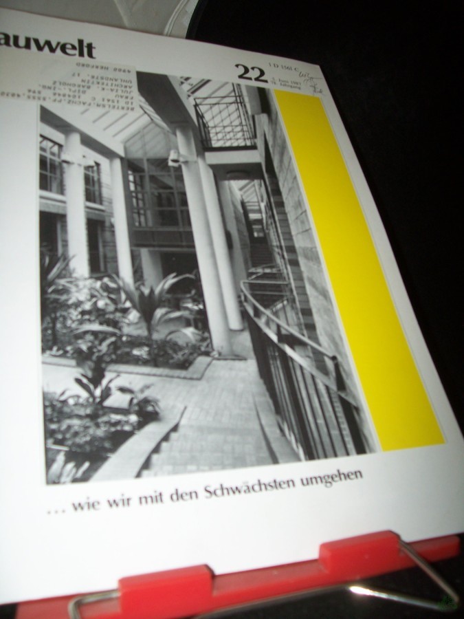 Artikelbild 1 des Artikels “22/1987 wie wir mit den Schwächsten umgehen “