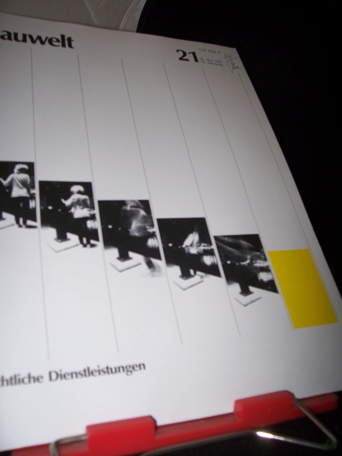 Artikelbild 1 des Artikels “21/1987 nächtliche Dienstleistungen “