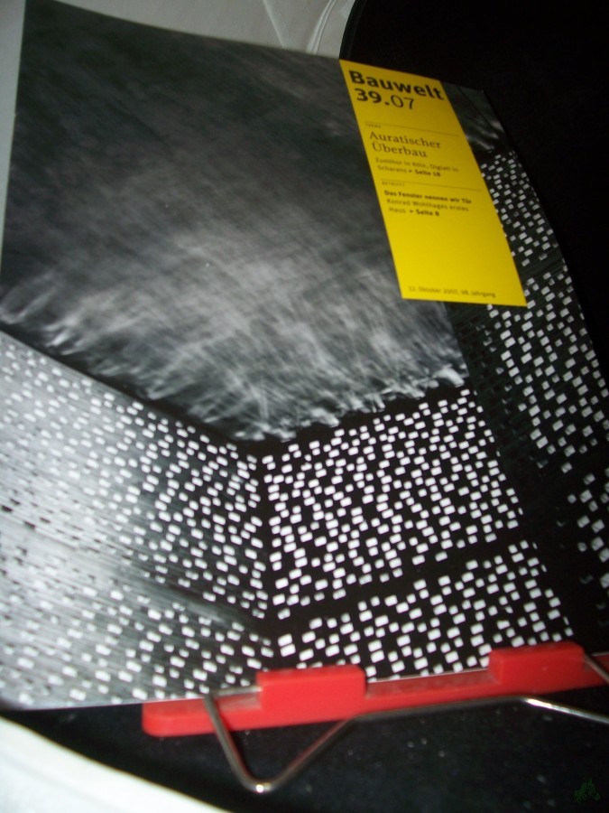 Artikelbild 1 des Artikels “39/2007 Auratischer Überbau “