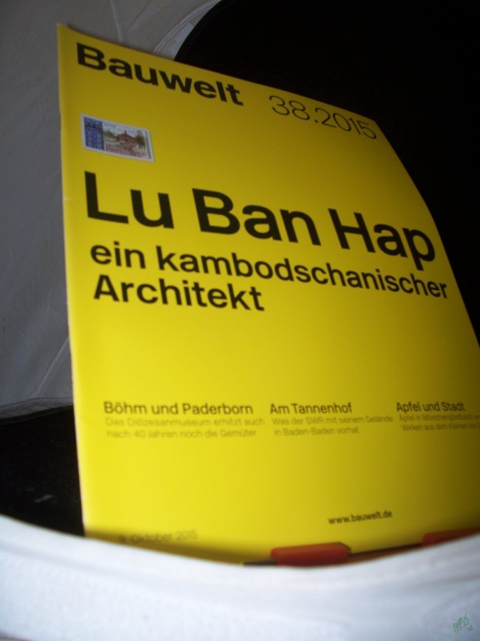 Artikelbild 1 des Artikels “38/2015 Lu Ban Hap ein kambodschanischer Architekt “