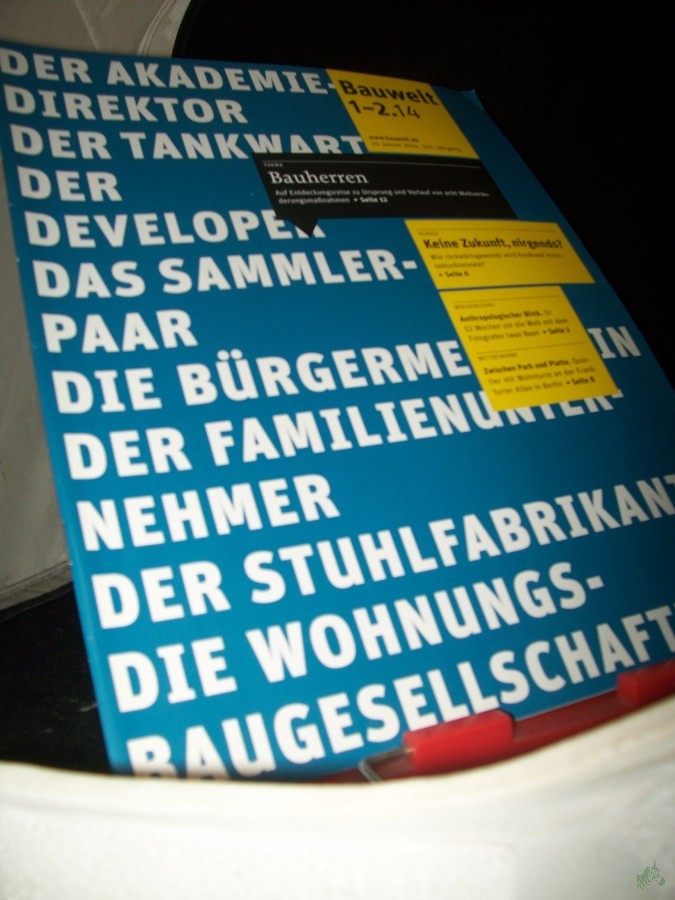 Artikelbild 1 des Artikels “1/2 2014 Bauherren “