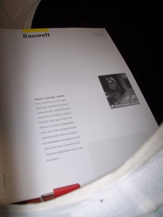 Artikelbild 1 des Artikels “23/2004 Maputo Santiago Seattle “