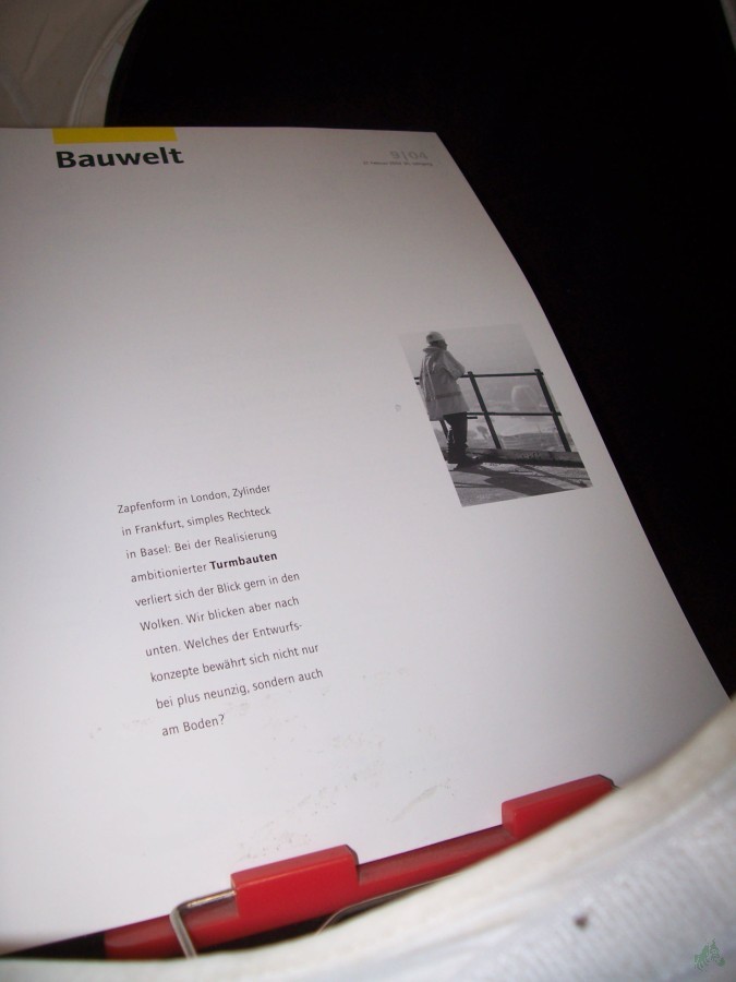 Artikelbild 1 des Artikels “9/2004 Turmbauten “