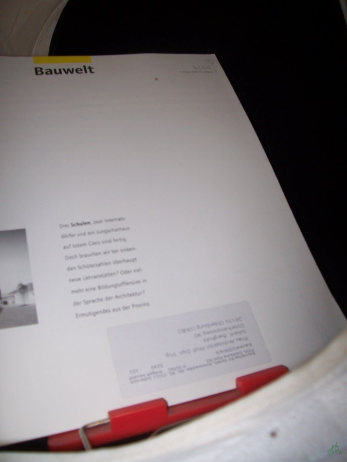 Artikelbild 1 des Artikels “6/2004 Dreu Schulen “