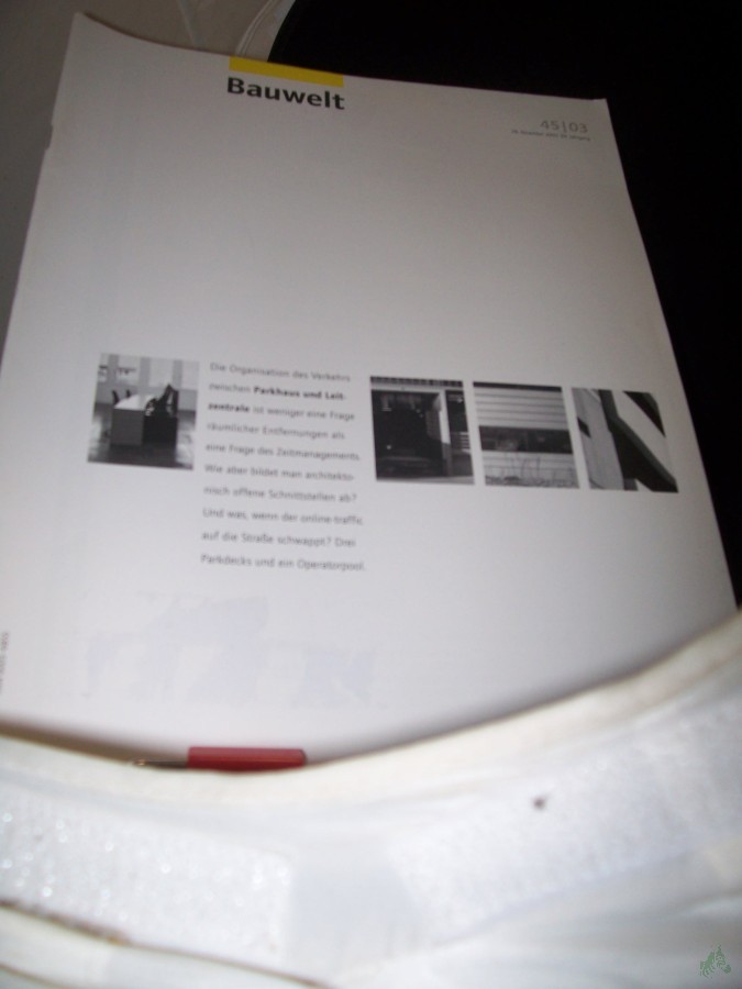 Artikelbild 1 des Artikels “45/2003 Parkhaus und Leitzentrale “