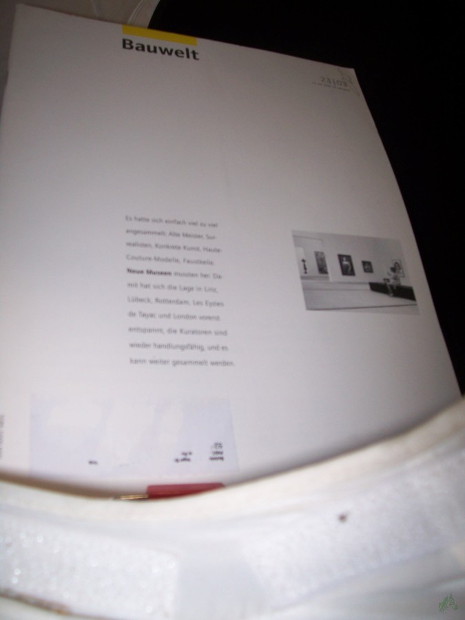 Artikelbild 1 des Artikels “23/2003 neue Museen “