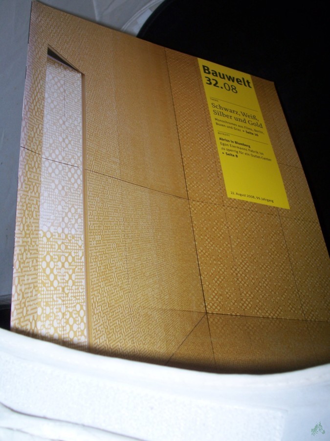 Artikelbild 1 des Artikels “32/2008 schwarz weiß silber und Gold “