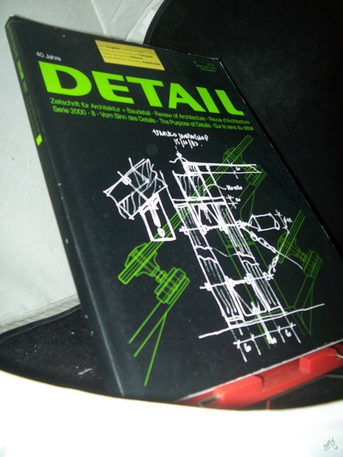 Artikelbild 1 des Artikels “8/2000 Vom Sinn des Details “