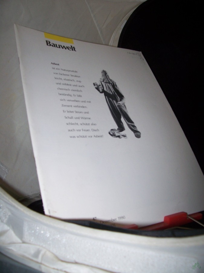 Artikelbild 1 des Artikels “47/1990 Asbest “