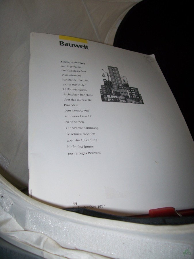 Artikelbild 1 des Artikels “34/1997 steinig ist der Weg “