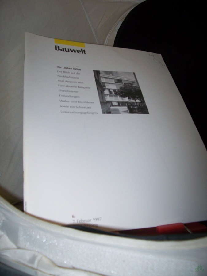 Artikelbild 1 des Artikels “6/1997 die Lücken füllen “