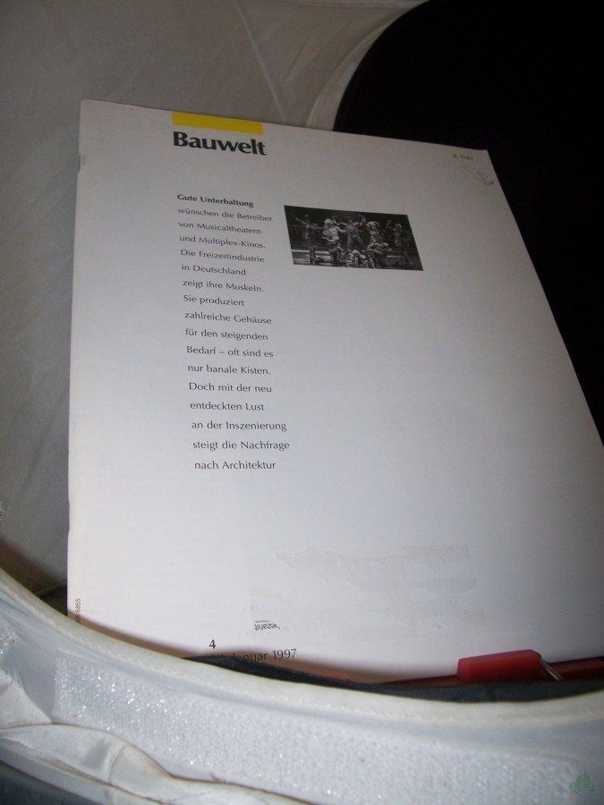 Artikelbild 1 des Artikels “4/1997 gute Unterhaltung “