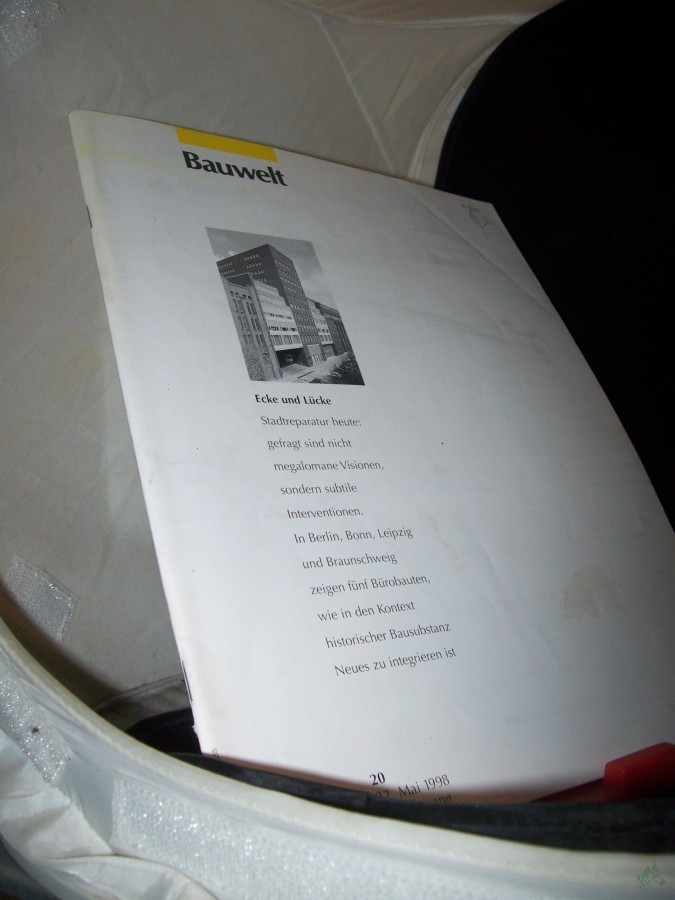 Artikelbild 1 des Artikels “20/1998 Ecke und Lücke “